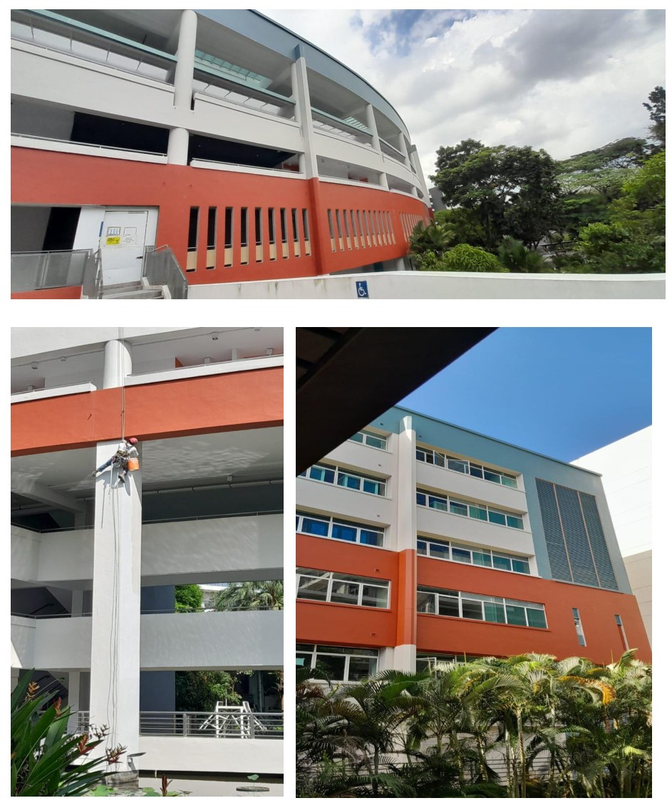 Ngee Ann Polytechnic Block 56 completed project photo